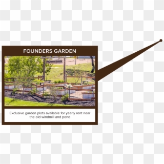 Activity Center Founders Garden - Grass, HD Png Download
