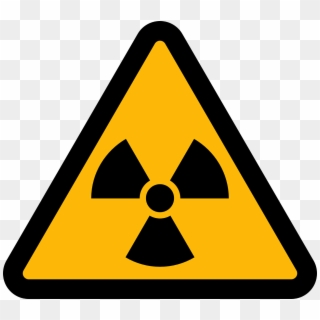 Radioactive Symbol Warning Sign Png Image - Radiation Pictogram, Transparent Png