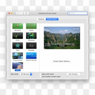 How To Fix Error In Gta - Mac Screen Saver Options, HD Png Download
