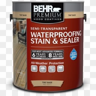 Behr Waterproofing Stain And Sealer, HD Png Download