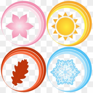 Clip Art Symbols - Seasons Symbols, HD Png Download