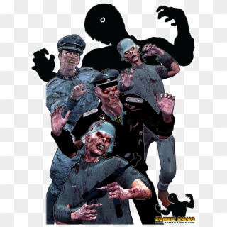 Nazi Zombies Png - Poster, Transparent Png
