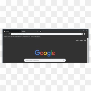 Google Chrome Dark Theme - Yandex Browser Dark Theme, HD Png Download