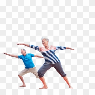 Yoga People Png - Older Adult Quality Of Life, Transparent Png