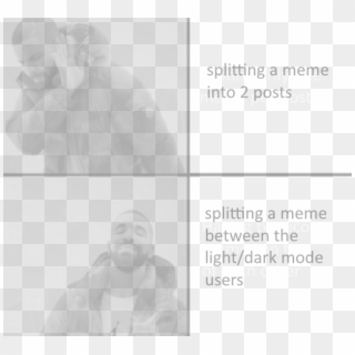 Some Next Level Meme Engineering - Monochrome, HD Png Download