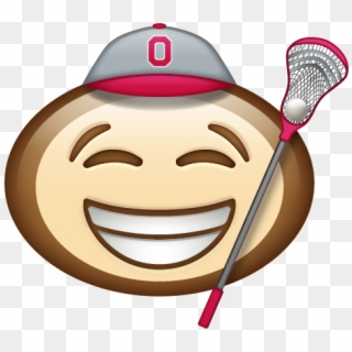 Brutmoji - 2019 Lacrosse - Ohio State Emoji, HD Png Download