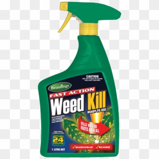 Weed Kill Fast Action Glyphosate Spray Rtu 1lt Brunnings - Brunnings Weed Killer, HD Png Download