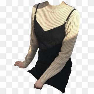Áedpng They Make Moodboards Dress And Sweater - Sweater, Transparent Png