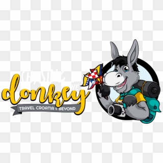 Chasing The Donkey - Cartoon, HD Png Download