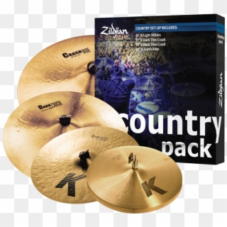 Zildjian Country Music Pack - Zildjian Country Cymbal Pack, HD Png Download