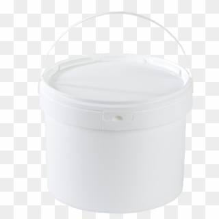 Bucket Transparent Lid - Plastic, HD Png Download