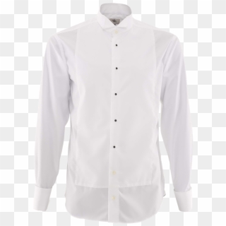 Long Sleeve White Polo Png, Transparent Png