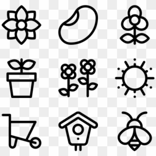 Gardening - Hand Drawn Icon Png, Transparent Png
