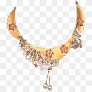 Gold Necklace For Women Is Shop Online From Chungath - Necklace, HD Png Download