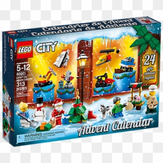 60201 Alt1-980x980 - Lego City 2018 Advent Calendar, HD Png Download