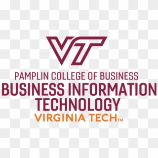 Department Of Business Information Technology - Pamplin College Of Business Bit, HD Png Download