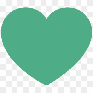 Heart Icon - Tinder Green Heart Png, Transparent Png
