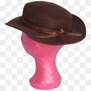 Vintage Brown Bowler - Cowboy Hat, HD Png Download