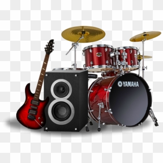 The Sports - Yamaha Acoustic Drum Kit, HD Png Download