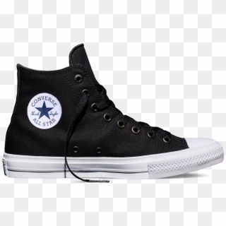 Converse Transparent Full White - Chuck Taylor Converse High Tops Ii Black, HD Png Download