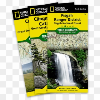 North Carolina Trails Illustrated Maps - National Geographic, HD Png Download