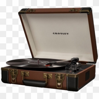 Listen To Tunes The Old School Way With Crosley's Modern - Crosley Portable Turntable Brown, HD Png Download