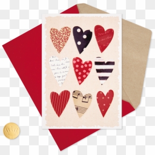 Cute Heart Collage Valentine's Day - Heart, HD Png Download