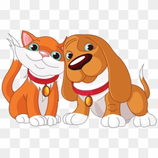 Stock Cartoon And Collection Pictures The Cliparts - Cartoons Dogs And Cat Png, Transparent Png