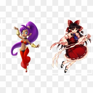 View Samegoogleiqdbsaucenao Shantae And Reimu , - Shantae Half Genie Hero Shantae Nega, HD Png Download