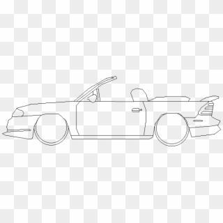 Ford Mustang Sn - Line Art, HD Png Download