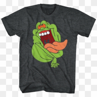 Image For The Real Ghostbusters T-shirt - Slimer From The Real Ghostbusters, HD Png Download