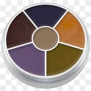 Bruise Transparent Fake - Kryolan Cream Color Circle Blackeye 2, HD Png Download