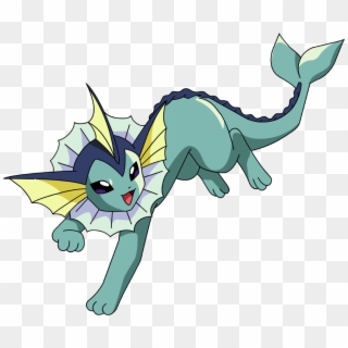 #pokemon #vaporeon #anime - Rare Pokemon, HD Png Download