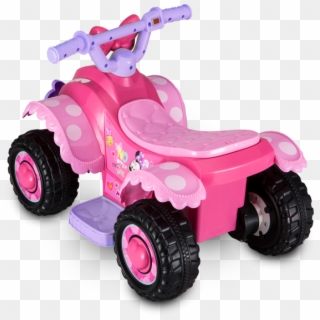 Minnie Mouse Hot Rod Toddler Quad - Minnie Mouse Power Wheel, HD Png Download