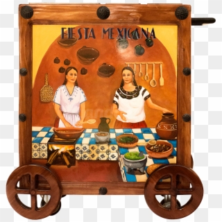 Cocineras Mexicanas Guacamole Cart - Plywood, HD Png Download