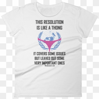 Resolution Like A Thong Ladies' Tee - Humpback Whale, HD Png Download