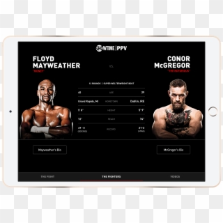 Live Stream The Iconic Mayweather Vs - Gadget, HD Png Download