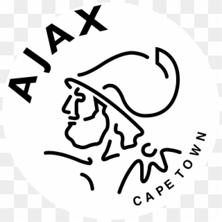 Ajax Cape Town Logo Black And White - Ajax Logo Dream League Soccer 2019, HD Png Download