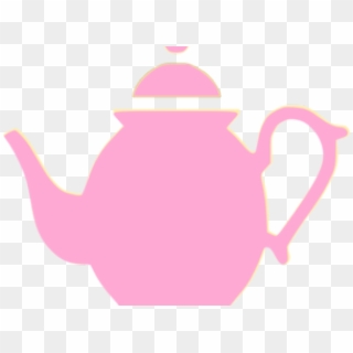 Teapot Clipart Public Domain - Tea Pot Clip Art Pink, HD Png Download