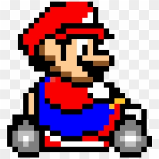 Mario Kart - Super Mario Kart Sprite, HD Png Download