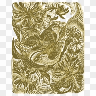 This Free Icons Png Design Of Birds In Forest - English Wood Engraving 1900 1950, Transparent Png
