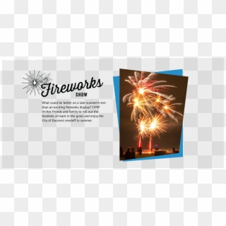 What Could Be Better On A Late Summer's Eve Than An - Fireworks, HD Png Download