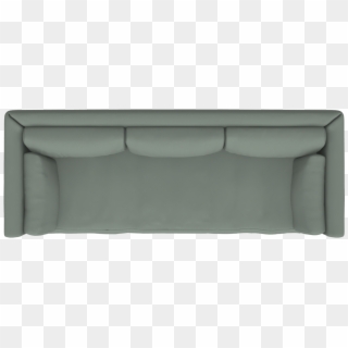 Hackney 3 Seater Sofa By Hay - Three Seater Sofa Top View, HD Png Download