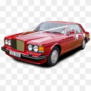 Lady R Wedding And Chauffeur Hire - Bentley Turbo R Red, HD Png Download