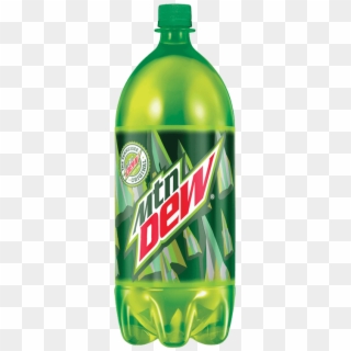 Mountain Dew Clipart Liter Soda - 2 Liter Mtn Dew, HD Png Download