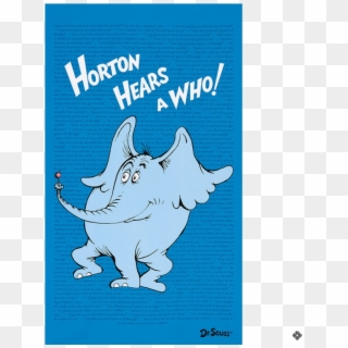 23 Yard Horton Character Panel From Horton Hears A - Horton Hears A Who Book, HD Png Download