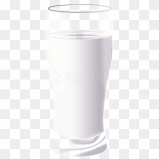 Milk In A Pint Glass, HD Png Download