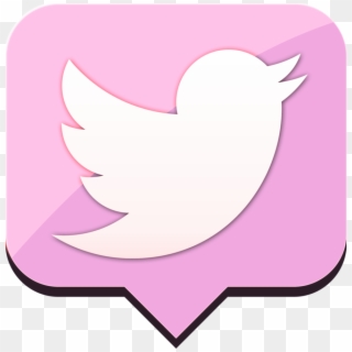 Icon By Selviiwd - Twitter Logo Transparent Pink, HD Png Download
