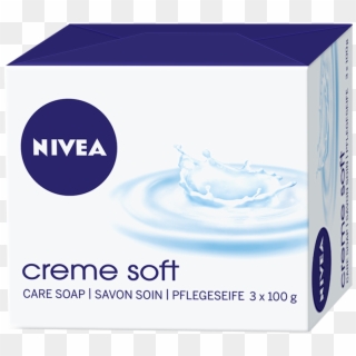 Nivea Creme Soft Cream Soap, HD Png Download