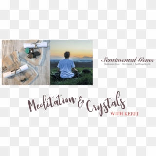Meditation And Crystals - Calligraphy, HD Png Download